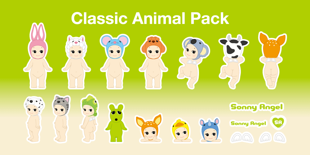 Sticker Pack Series 1 | Sonny Angel