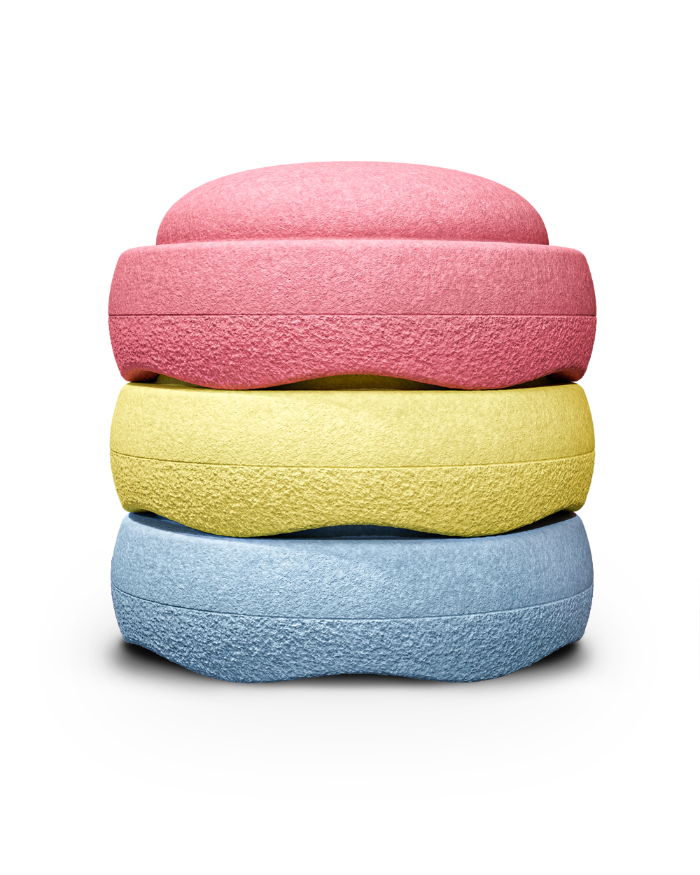 Stapelstein Set of 3 | Pastel Primary Colours