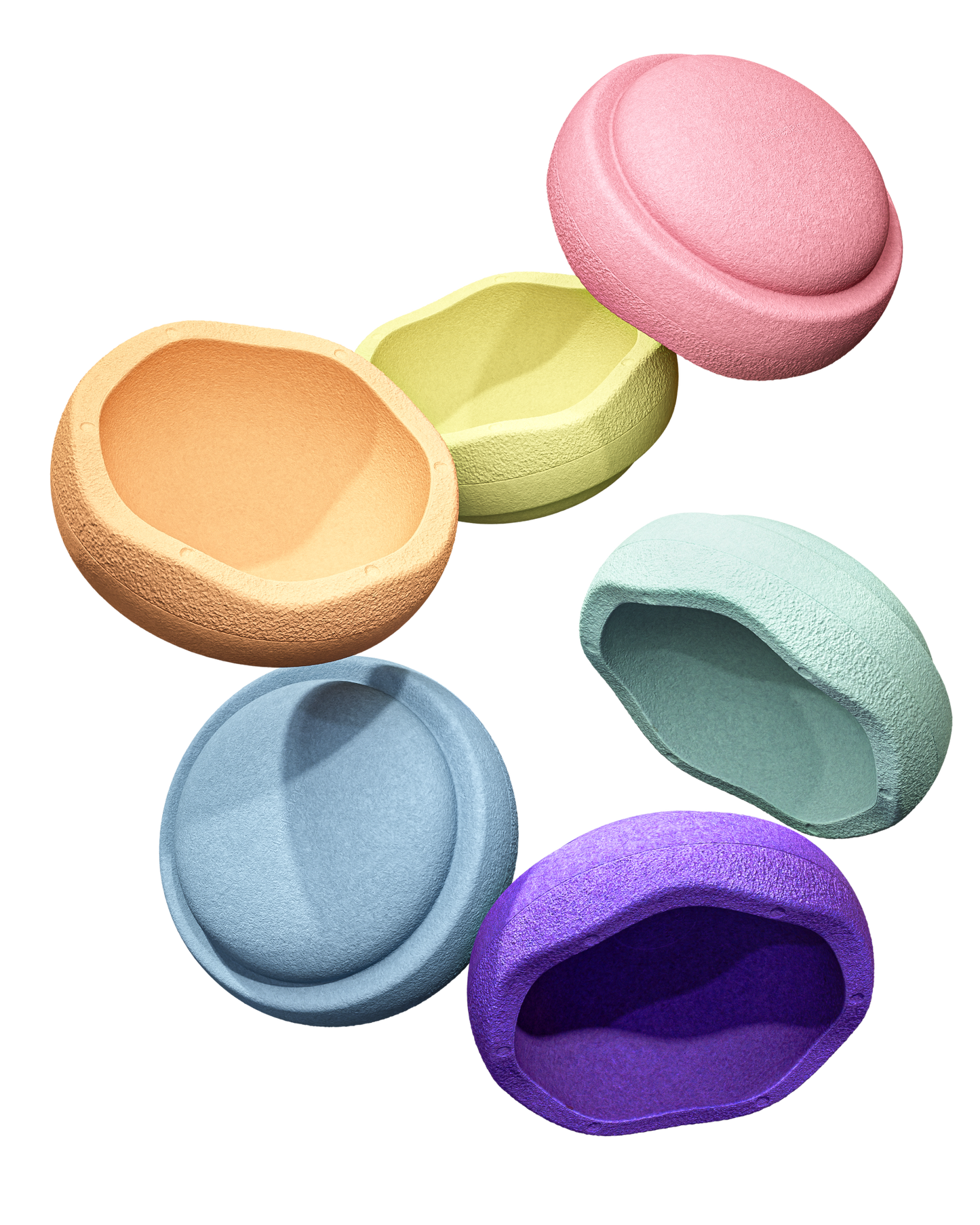 Stapelstein Pastel Bundle of 6