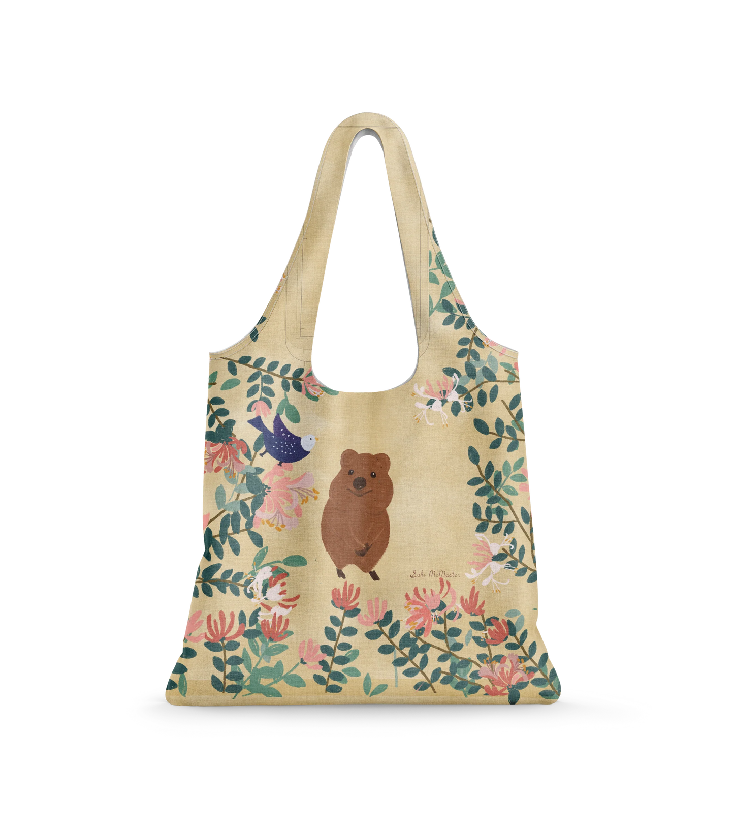 Reusable Shopping Bag - Quokka | Suki McMaster