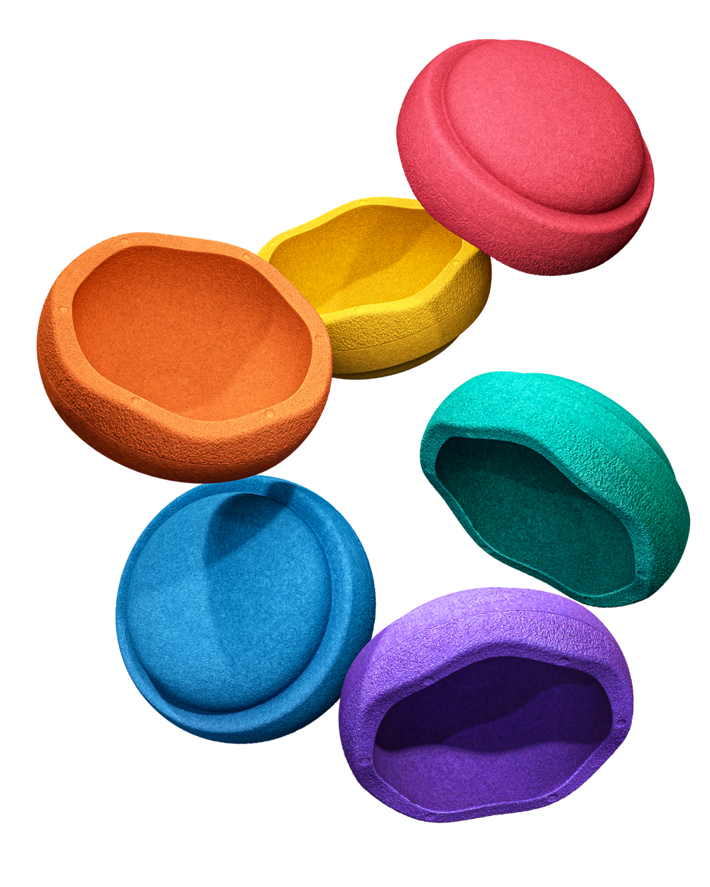 Rainbow Classis Set of 6