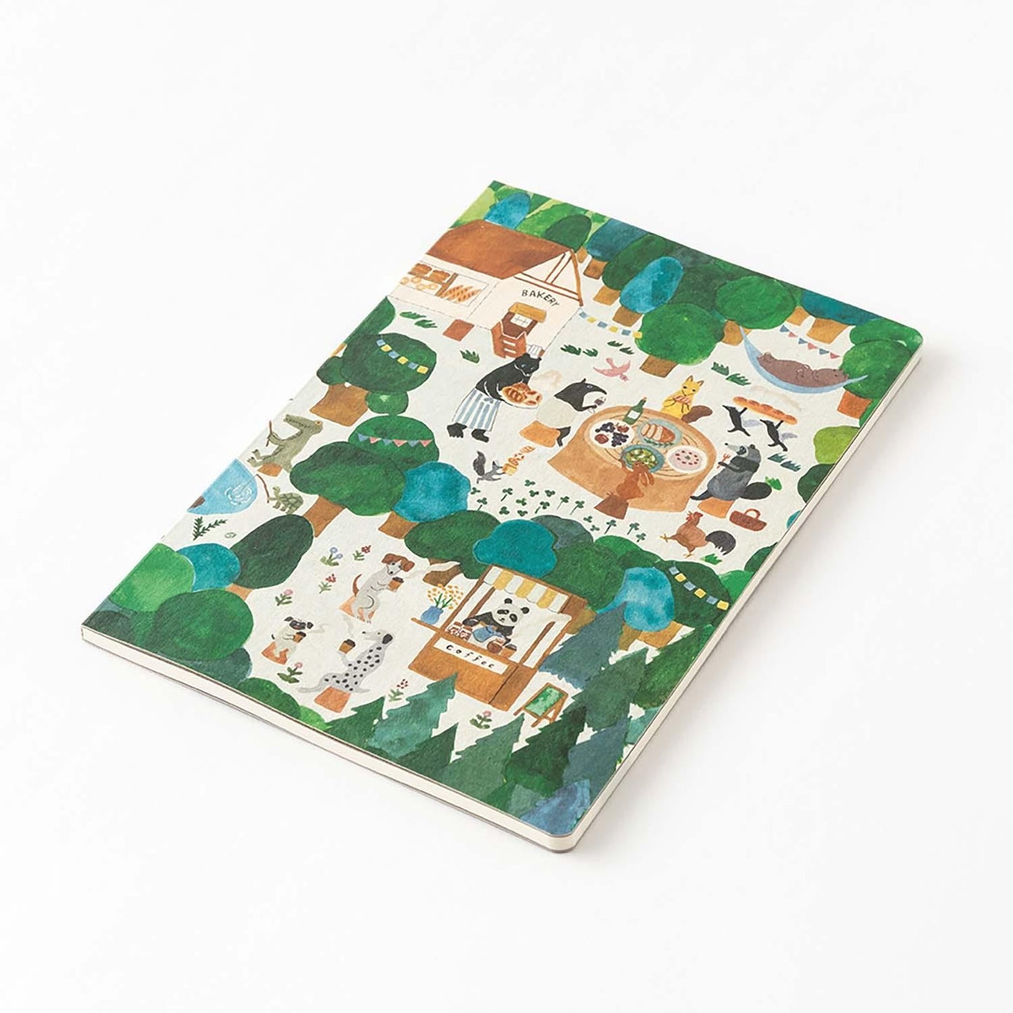 Yuru Log Notebook B6 Forest Animal | Midori