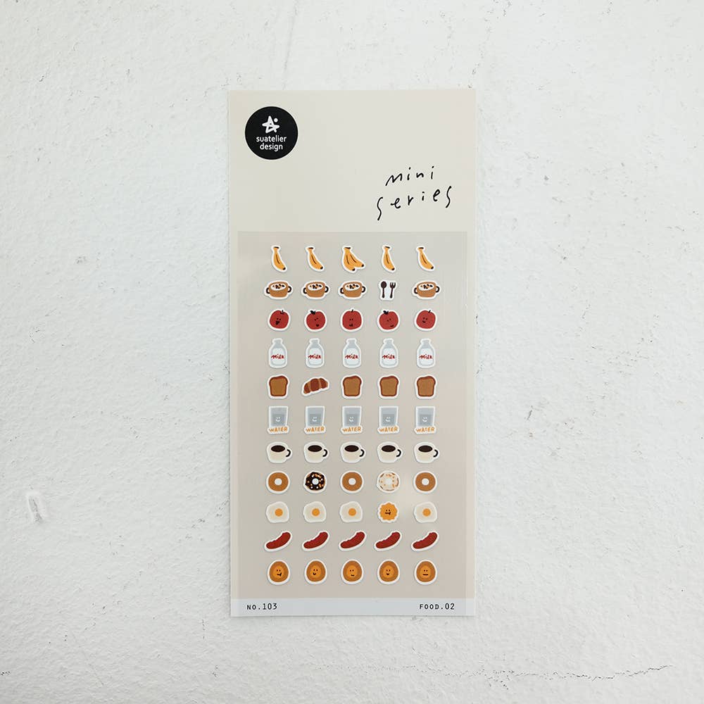 Food.02 Sticker | Suatelier Design