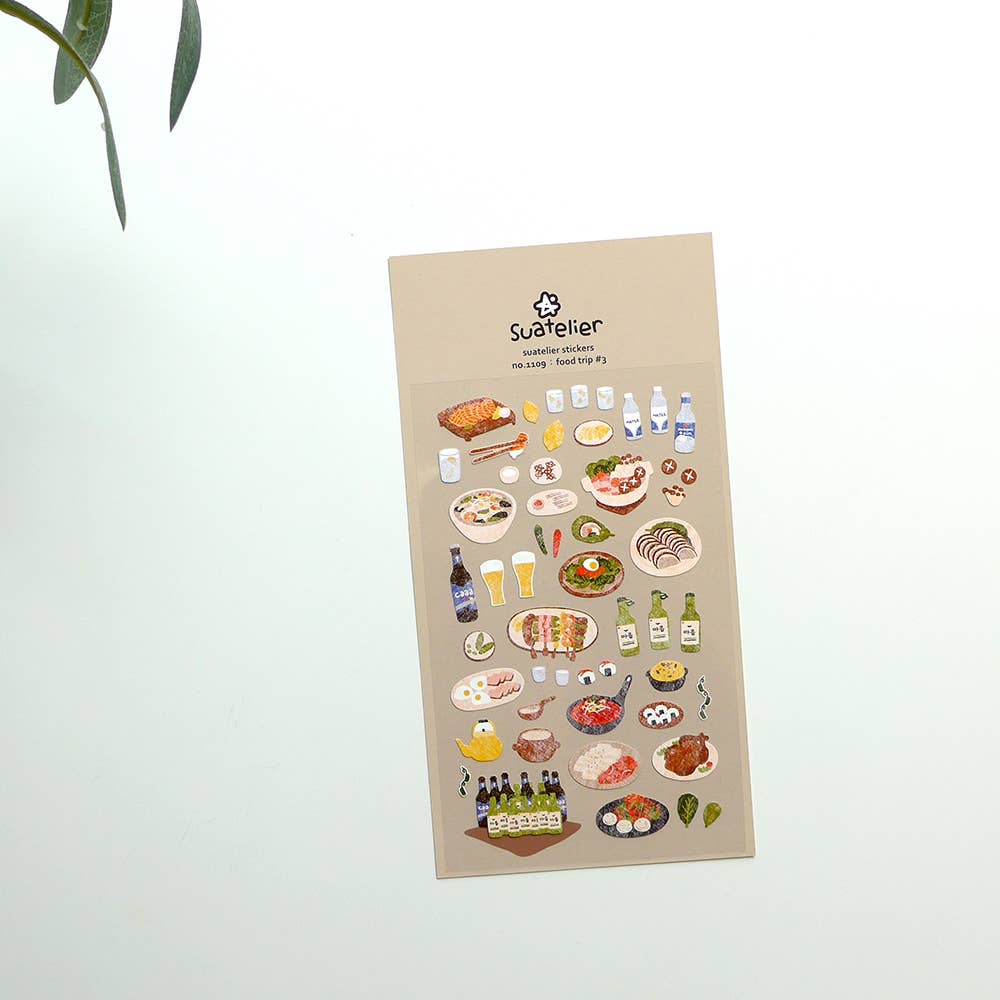 Food Trip #3 Sticker | Suatelier Design