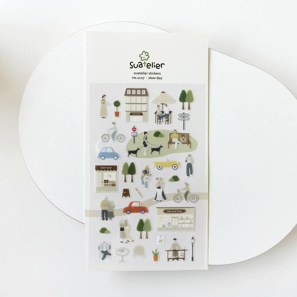 Slow Day Sticker | Suatelier Design