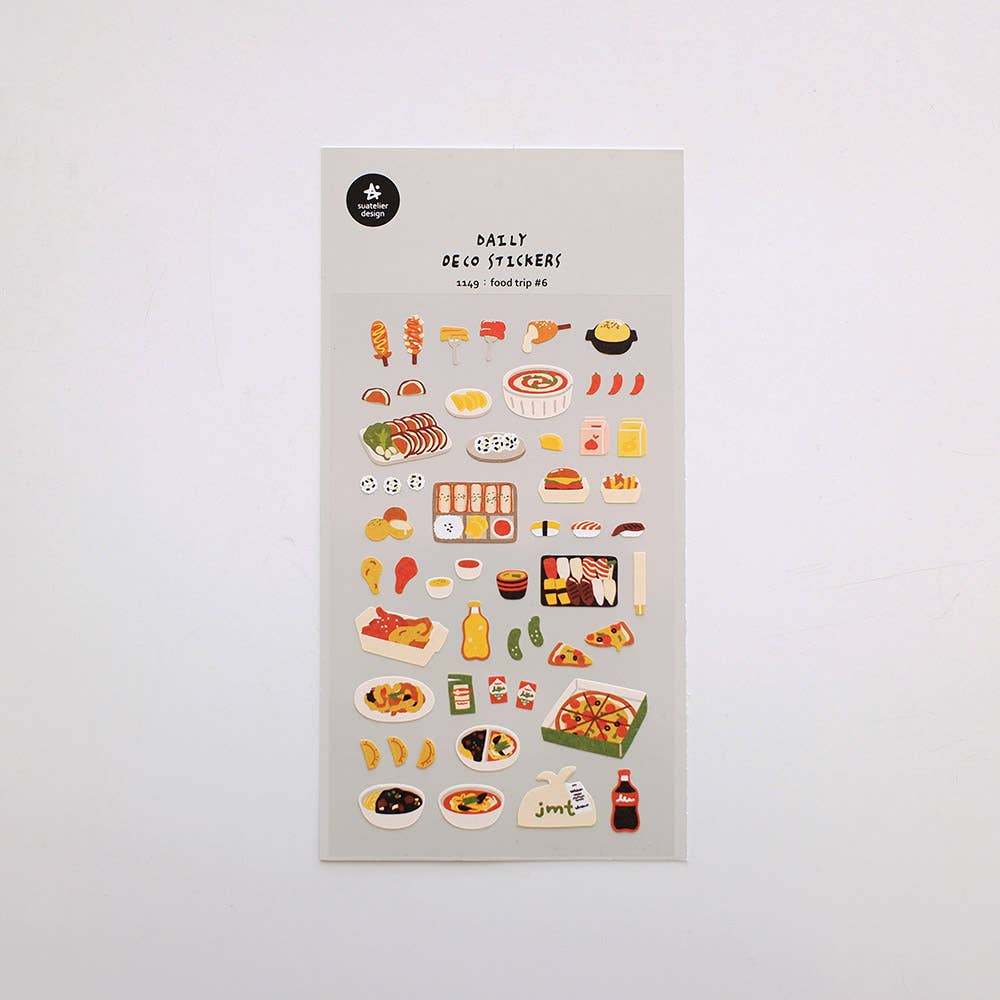 Food Trip #6 Sticker | Suatelier Design