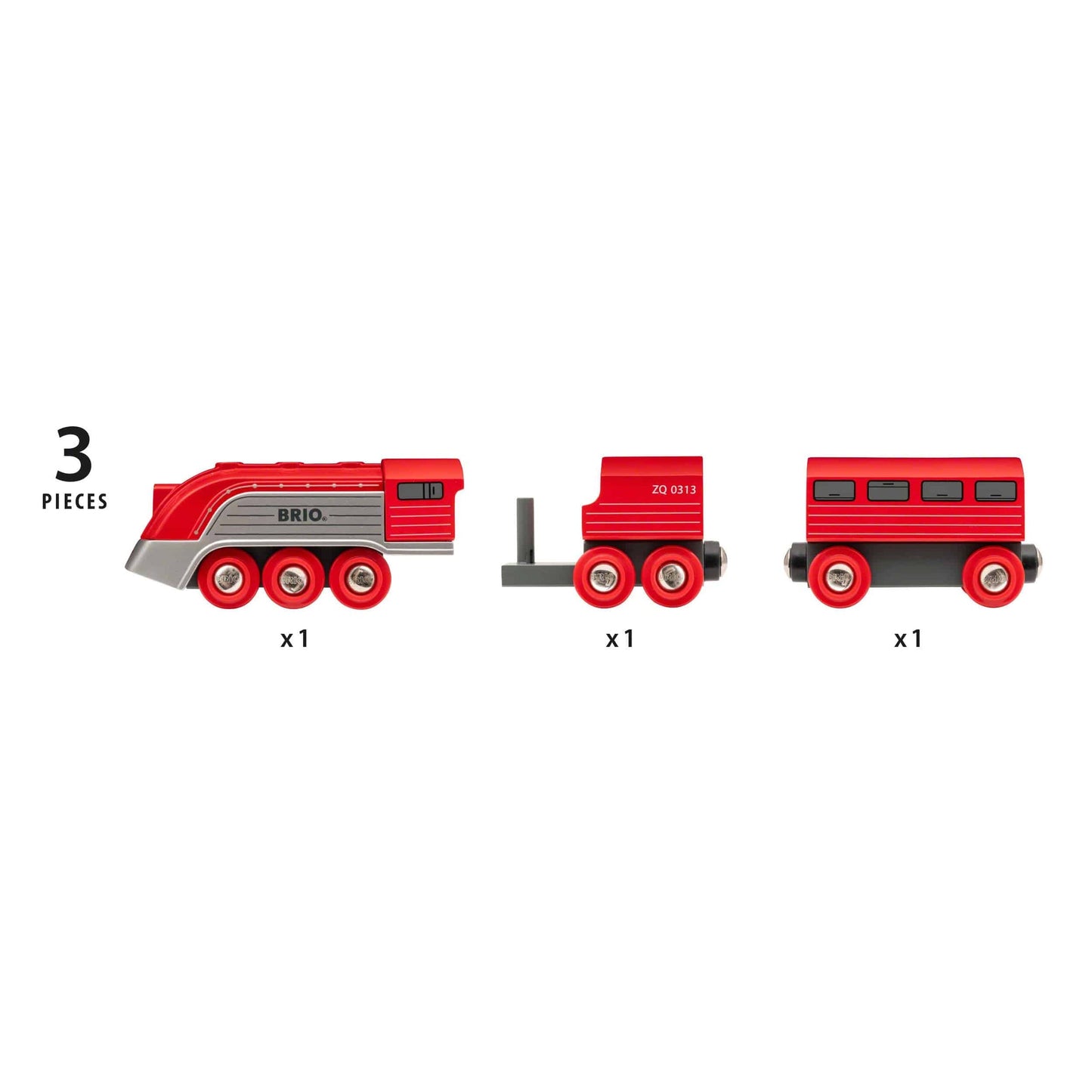 Streamline Train 3 pieces | Brio