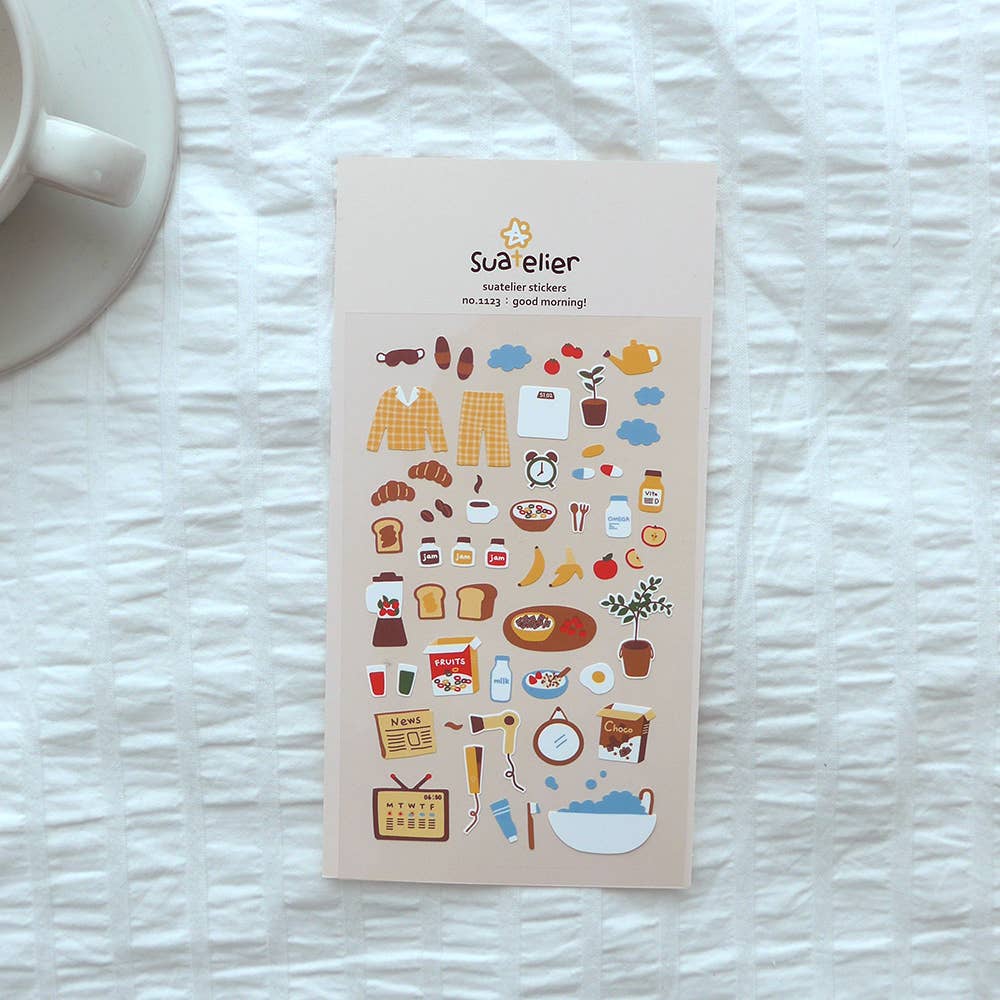 Good Morning! Sticker | Suatelier Design