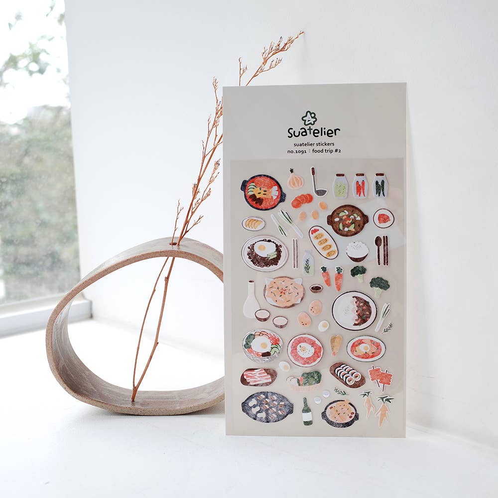 Food Trip #2 Sticker | Suatelier Design