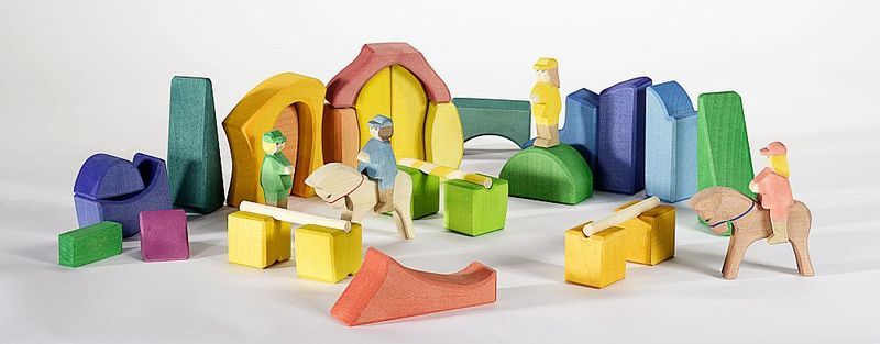 Rainbow Riding Set | Ostheimer Kinderkram