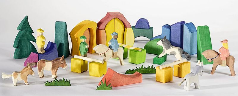 Rainbow Riding Set | Ostheimer Kinderkram