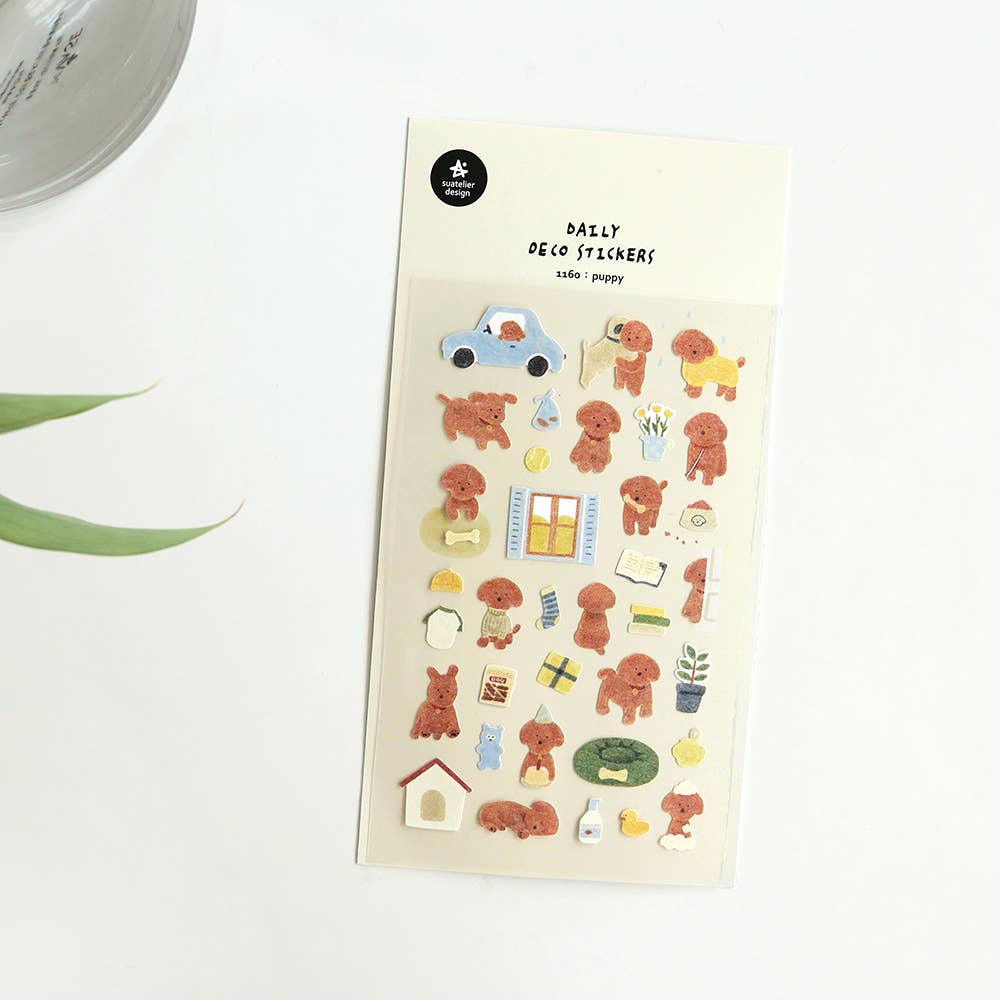 Puppy Sticker | Suatelier Design