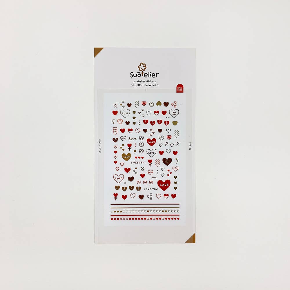 Deco Heart Sticker | Suatelier Design