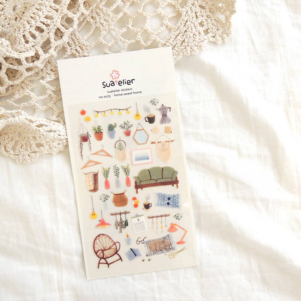 Home Sweet Home Sticker | Suatelier Design