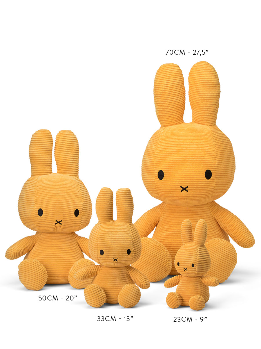 Miffy Sitting Corduroy Pumpkin 23cm