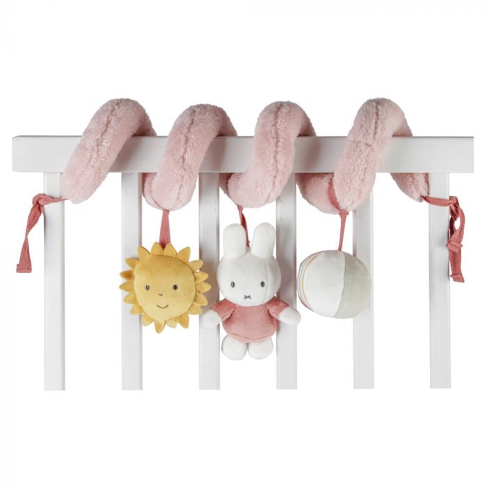 Fluffy Spiral Toy Pink | Miffy