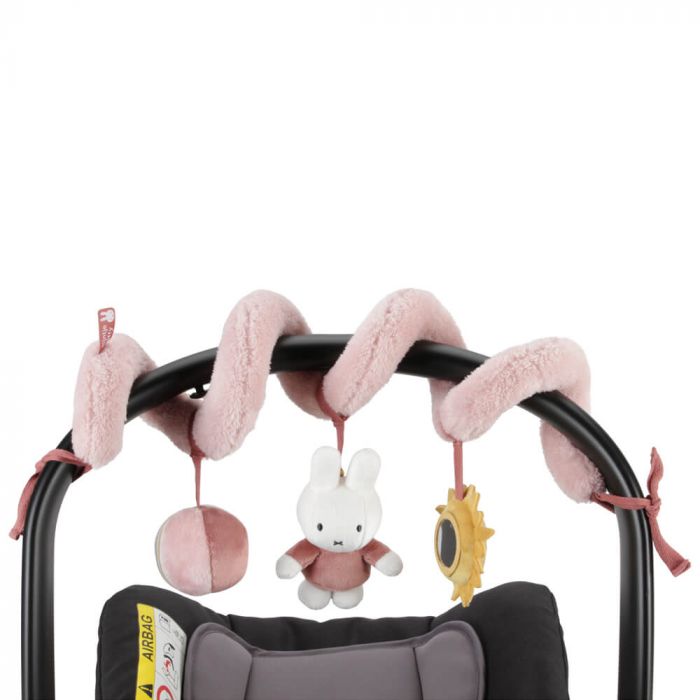 Fluffy Spiral Toy Pink | Miffy