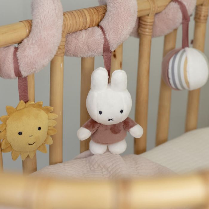 Fluffy Spiral Toy Pink | Miffy