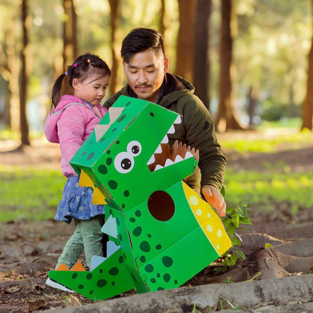 Rory the Trex - 3D Reusable Cardboard Costume