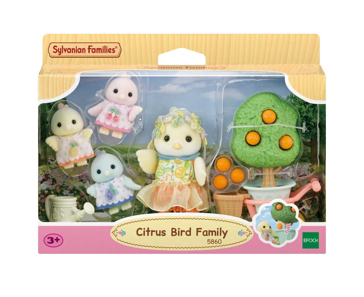 Citrus Bird Family | Sylvanian Families