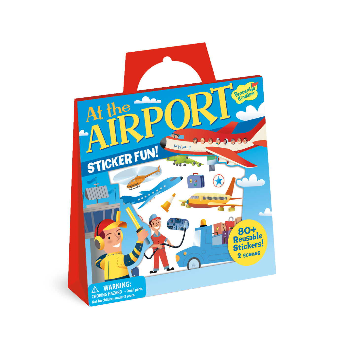 Reusable Stickers - At The Airport