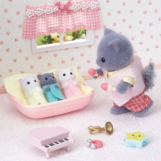 Persian Cat Triplets | Sylvanian Families