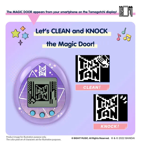 TinyTan Purple | Tamagotchi