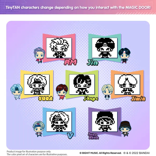 TinyTan Red | Tamagotchi
