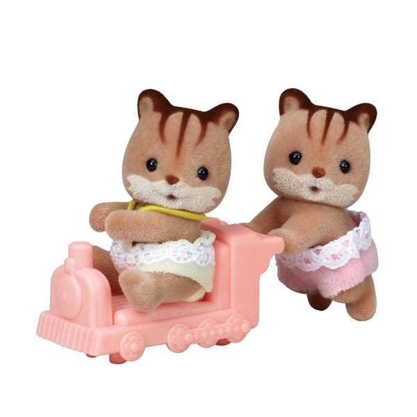 Walnut Squirrel Twins | Sylvanian Families