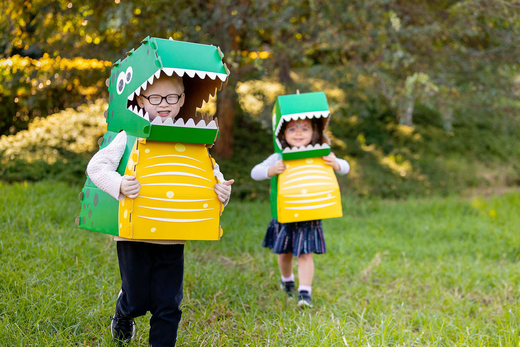 Rory the Trex - 3D Reusable Cardboard Costume