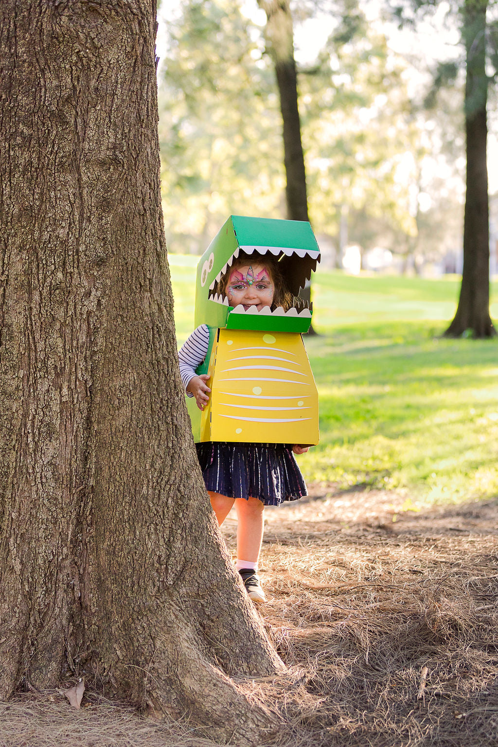 Rory the Trex - 3D Reusable Cardboard Costume