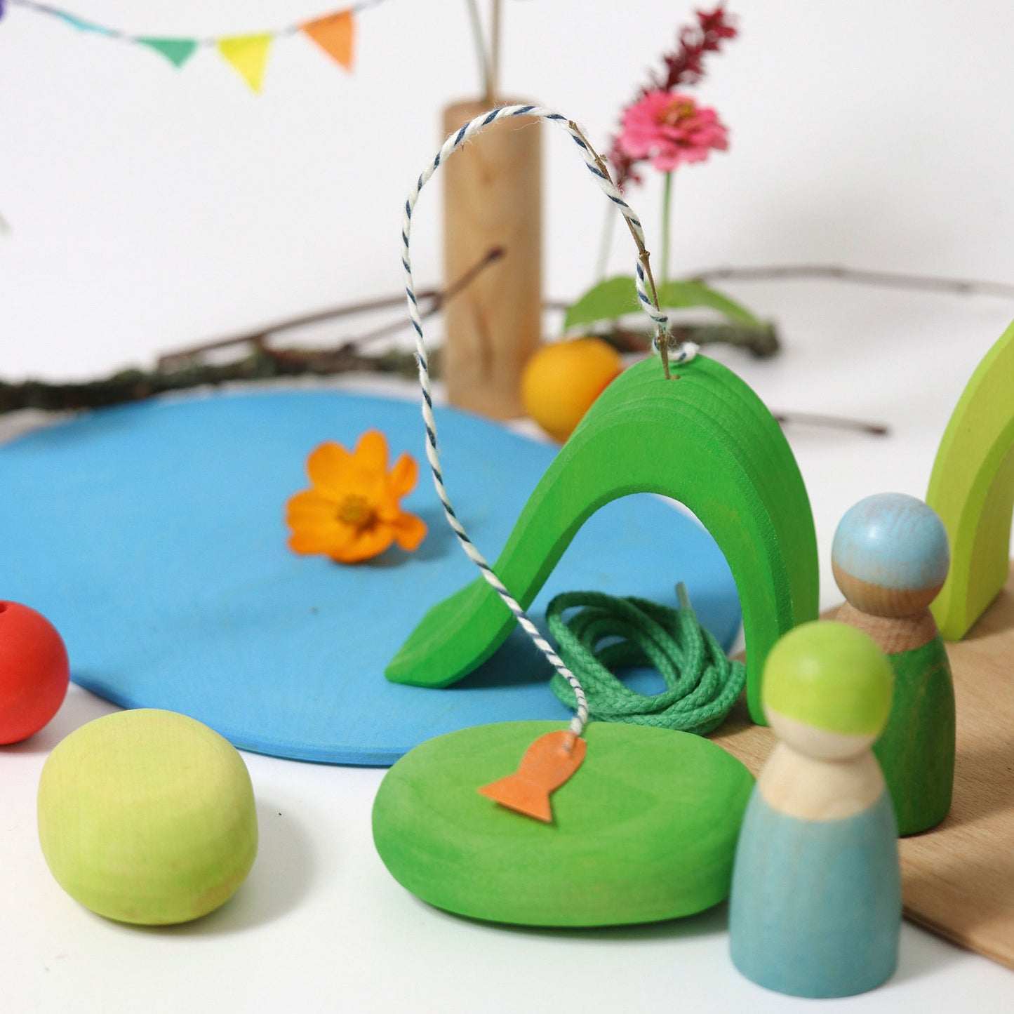 Small World Play In The Woods