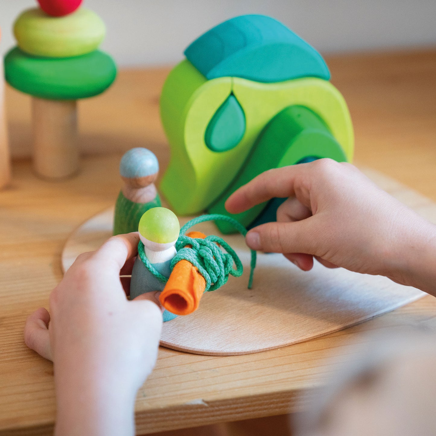 Small World Play In The Woods