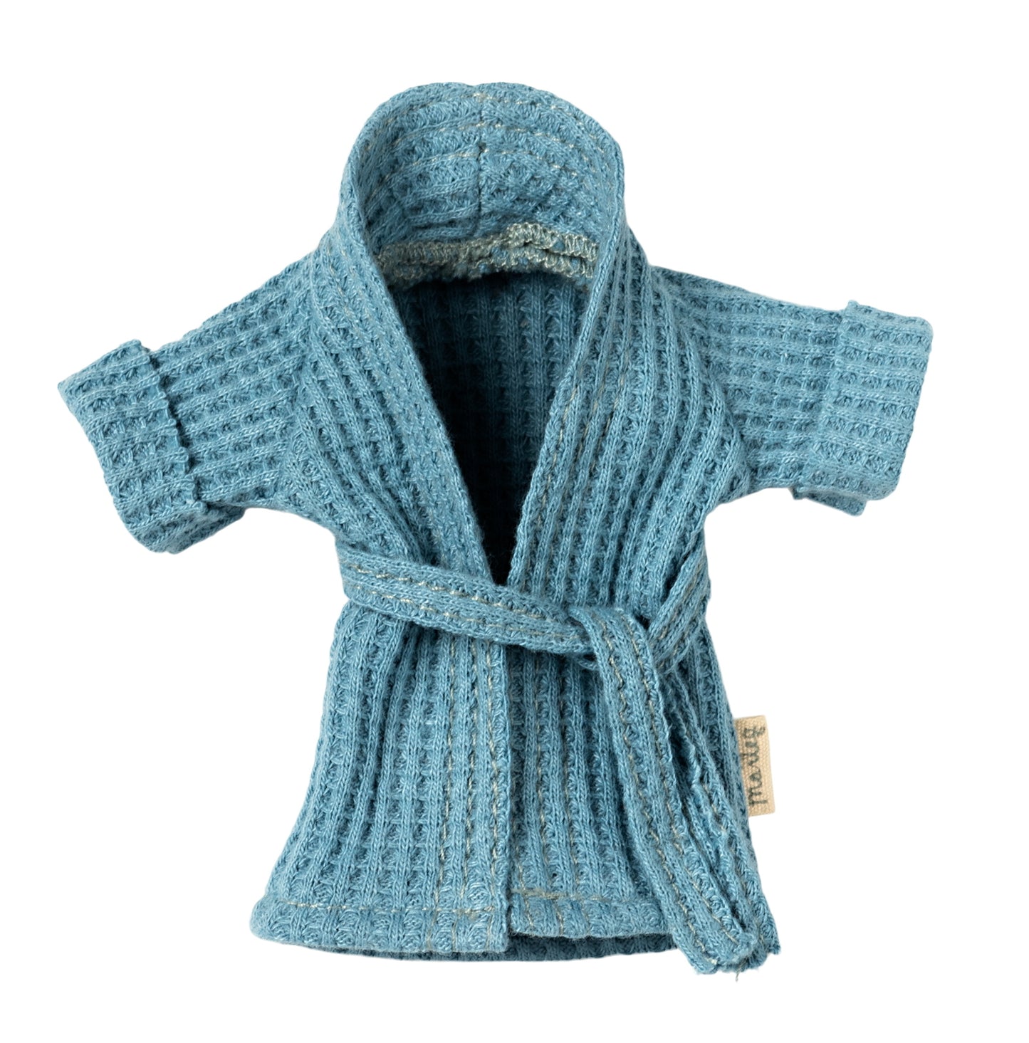 Bathrobe Mouse Dusty Blue Cabine De Plage | Maileg