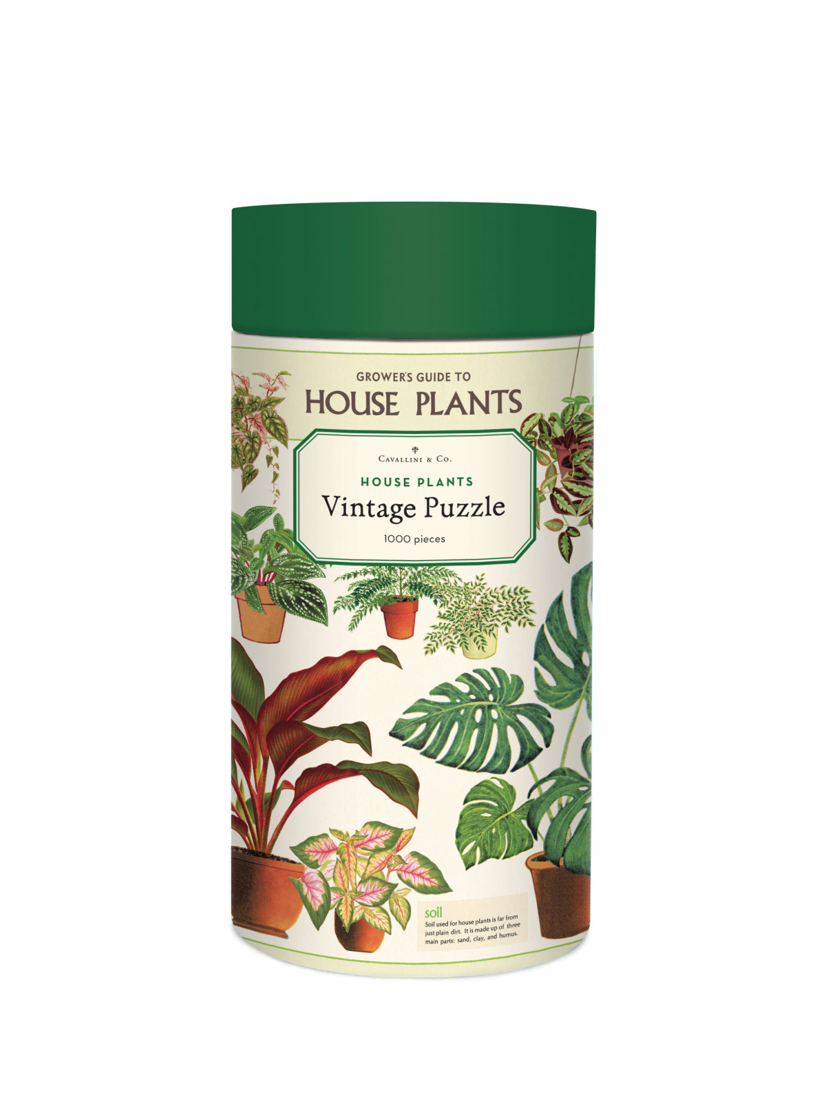 Vintage Puzzle - House Plants