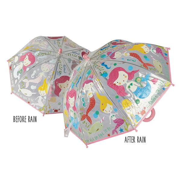 Colour Changing Umbrellas