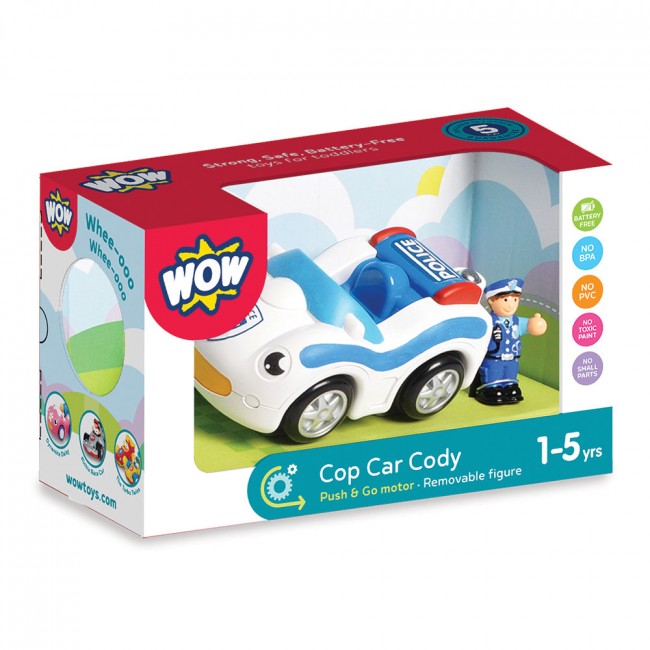 Cop Car Cody Battery Free