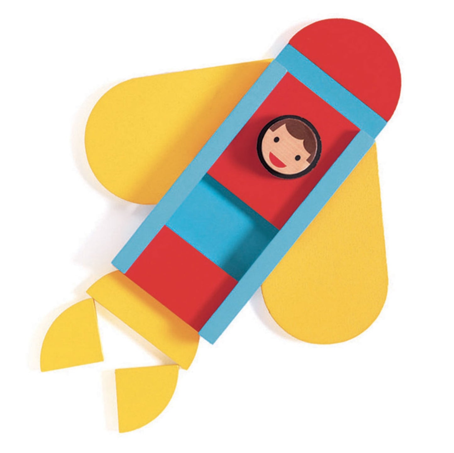 Ze Geo Vroom Wooden Set