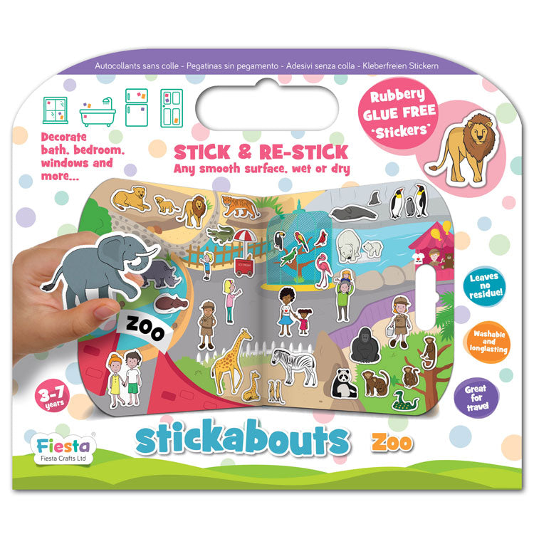 Stickabout Zoo - Reusable Stickers