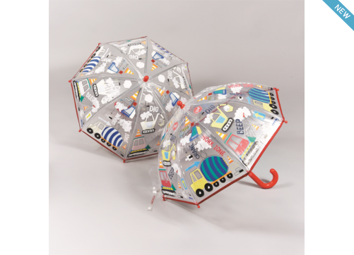 Colour Changing Umbrellas