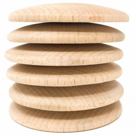 Grapat Natural Disks - Set of 6