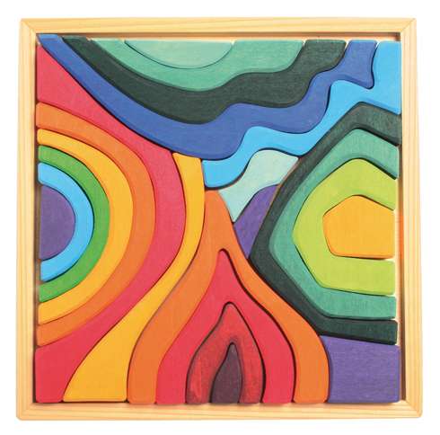 Grimm's Wooden 4 Elements Puzzle