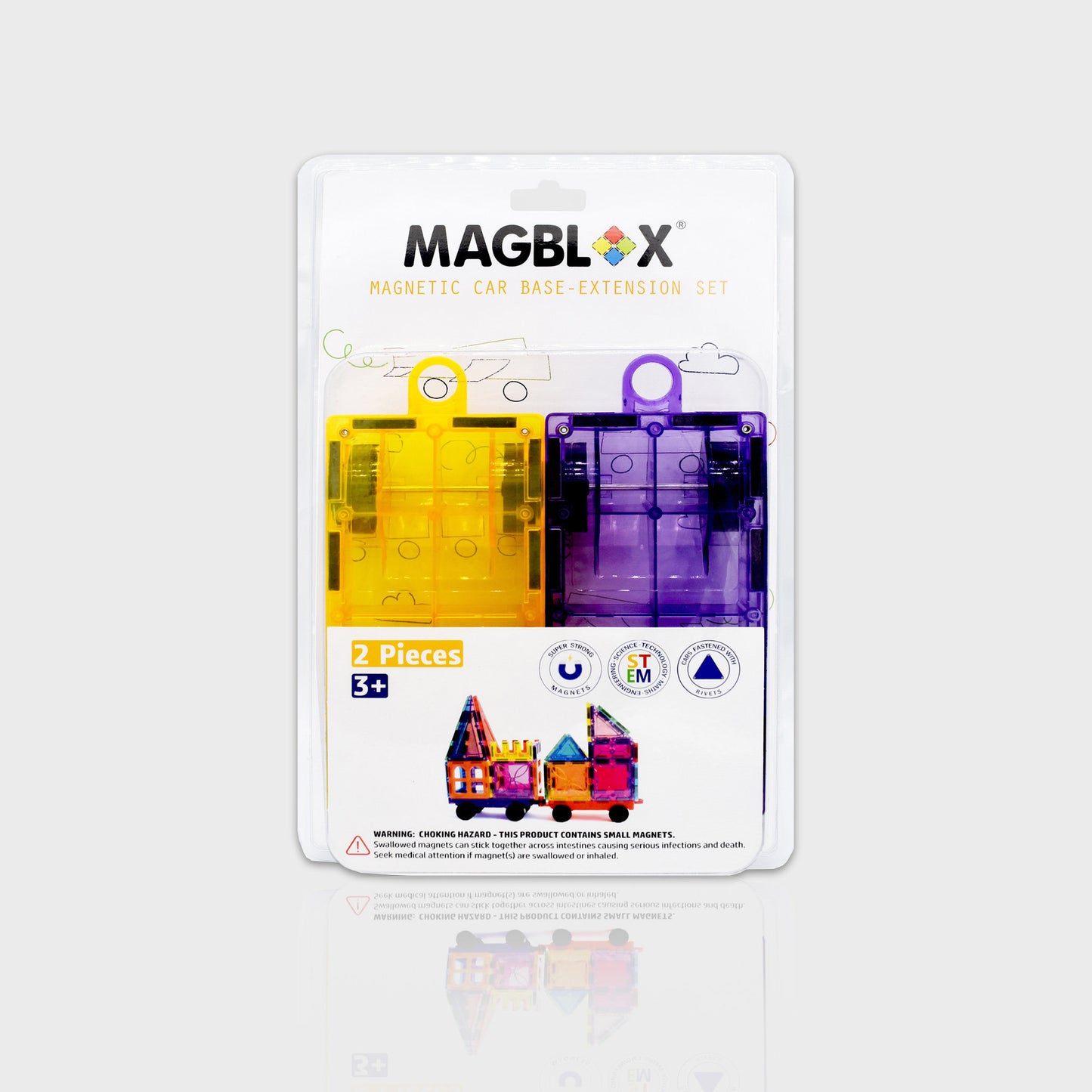 MAGBLOX Twin Car Set