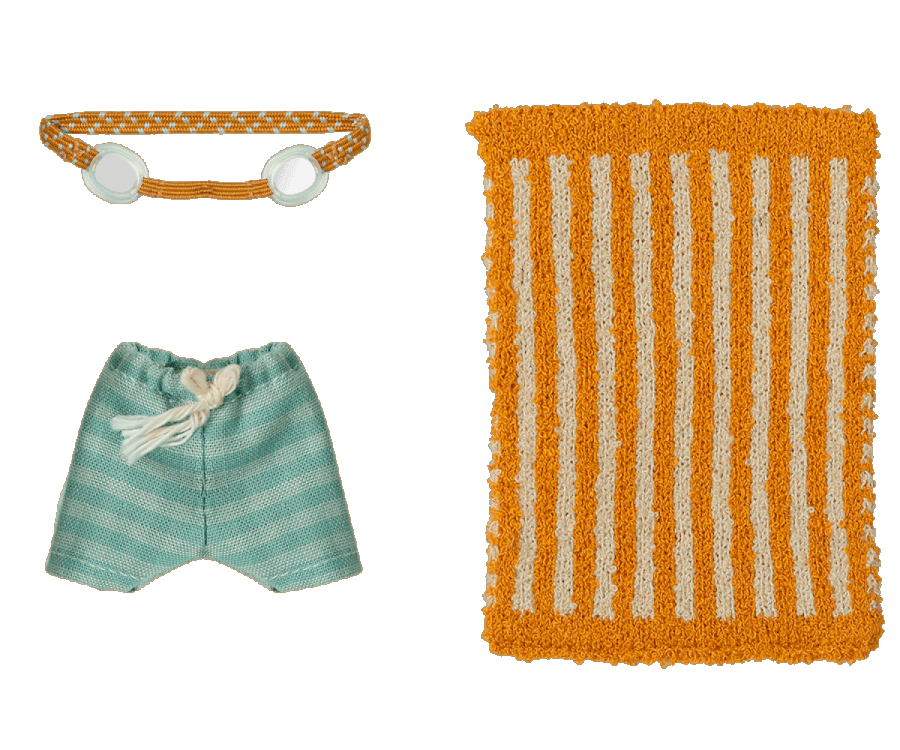 Beach Set Big Brother Cabine De Plage | Maileg