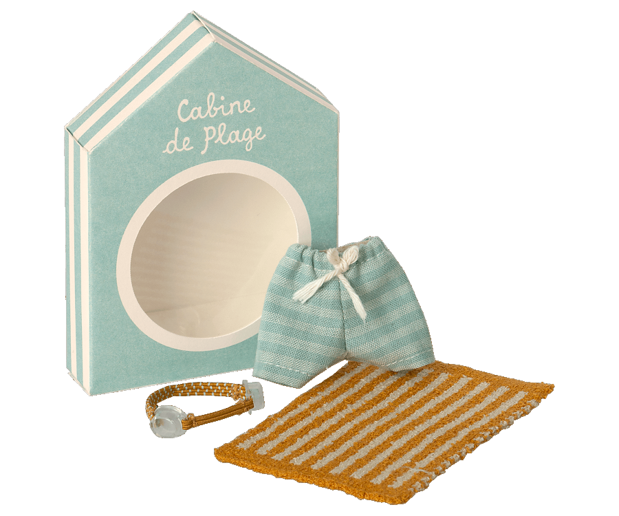 Beach Set Big Brother Cabine De Plage | Maileg