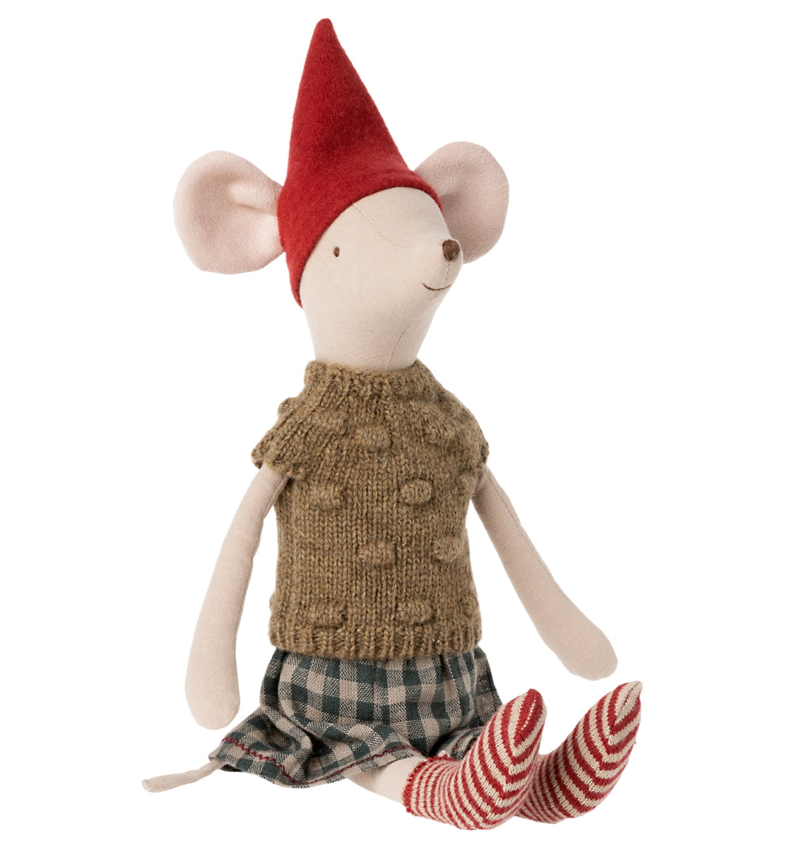 Christmas Mouse Girl Medium 37cm | Maileg