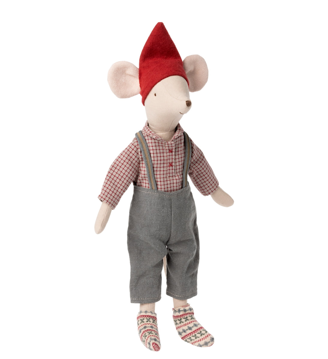 Christmas Mouse Boy Medium 37 cm | Maileg
