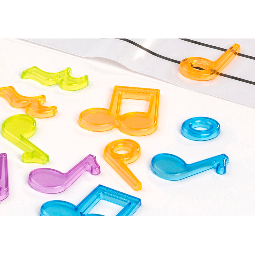 Aptitude Translucent Activity Musical Notes & Pentagram