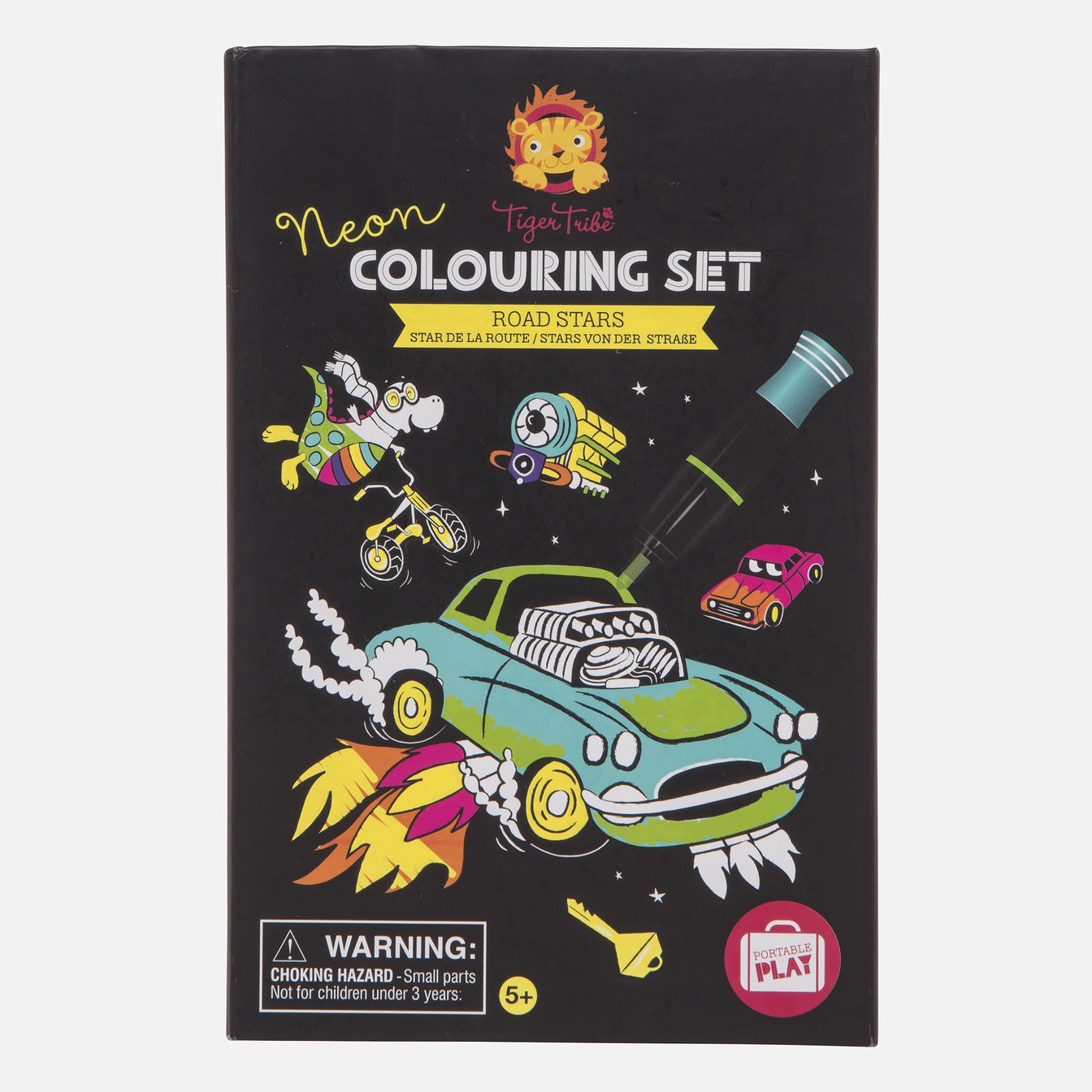 Neon Colouring Set