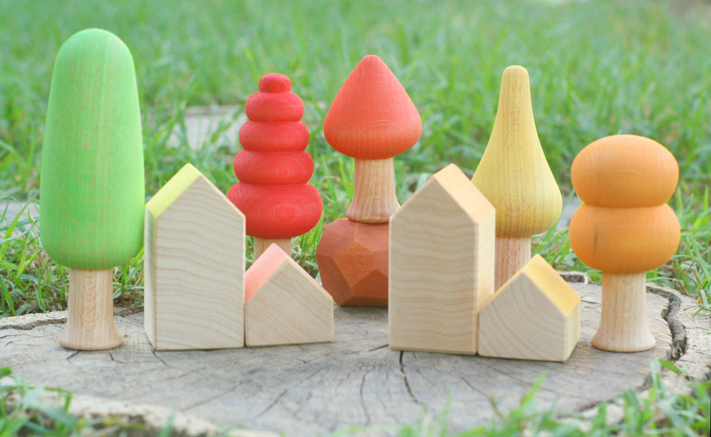 Ocamora Forest Trees 5pc